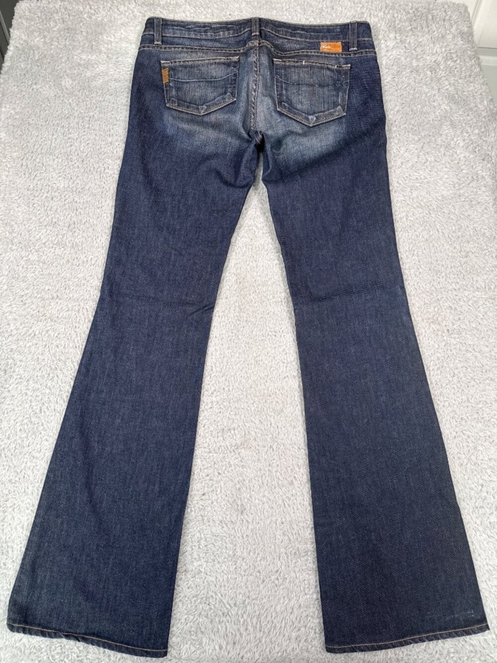 Paige Maternity Premium Denim Flare Jeans 29 Comfort Office Casual Hippie Y2K - Picture 6 of 14